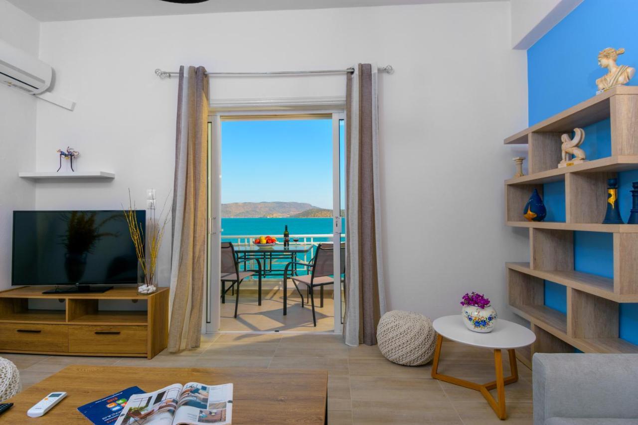 Margarita'S Seafront Luxury Apartment Elounda Exterior foto